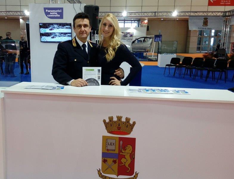 Polizia di Stato, Assogomma e Federpneus al Motorshow per la sicurezza stradale