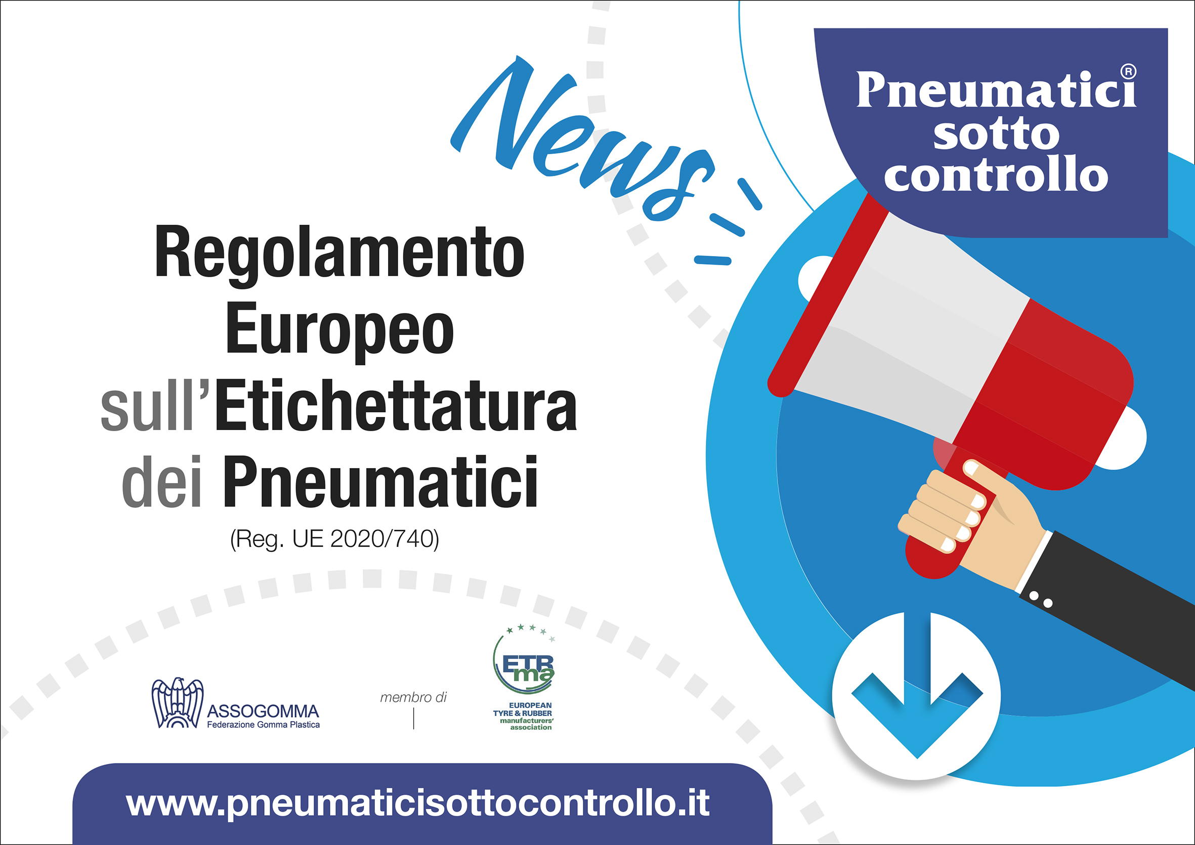 DAL 1 MAGGIO 2021 ENTRA IN VIGORE LA NUOVA ETICHETTATURA DEI PNEUMATICI